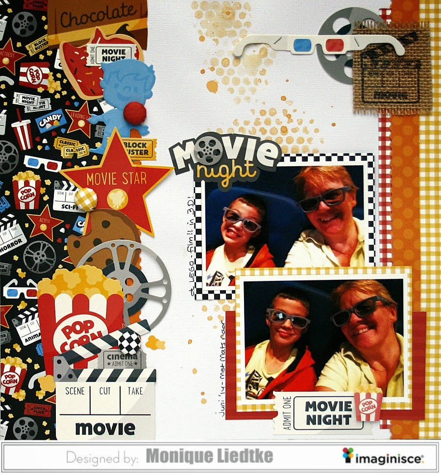Imaginisce FAMILY FUN 3D Sticker 9pc 400655 - Scrapbook Kyandyland