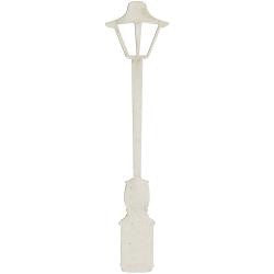 Fabscraps GARDEN LIGHT Die-Cut Grey Chipboard Word - Scrapbook Kyandyland