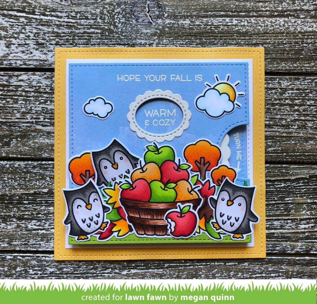 Lawn Fawn Reveal Wheel HOLIDAY SENTIMENTS Clear Stamps 45pc Scrapbooksrus