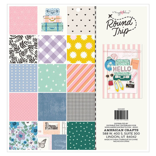 Maggie Holmes ROUND TRIP 12"X12" Paper Pad 48 Sheets