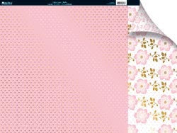 Kanban CHIC DOTS Cardstock 12"X12" - Scrapbook Kyandyland