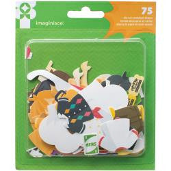 Imaginisce PAPER GUYS Family Fun Diecuts 5"X7" 75pc - Scrapbook Kyandyland