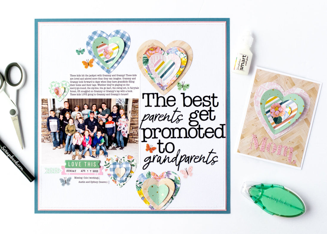 Maggie Holmes Round Trip 12"X12" CHIPBOARD STICKERS