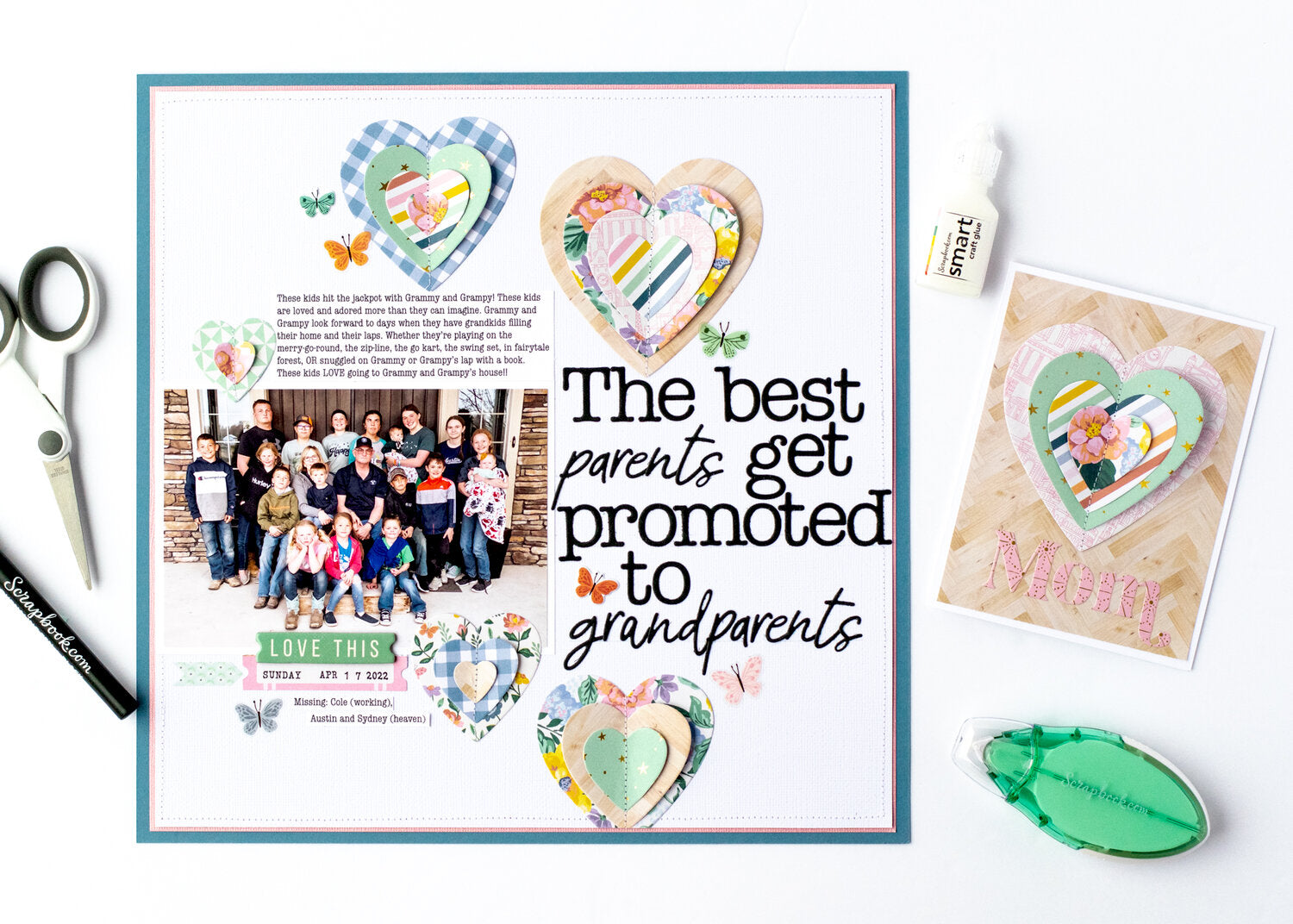 Maggie Holmes Round Trip 12"X12" CHIPBOARD STICKERS