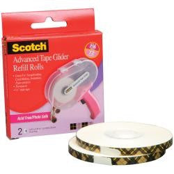 ATG Scotch Advanced Tape Glider ACID FREE REFILL Adhesive 2pc Scrapbooksrus Scrapbook Store Las Vegas