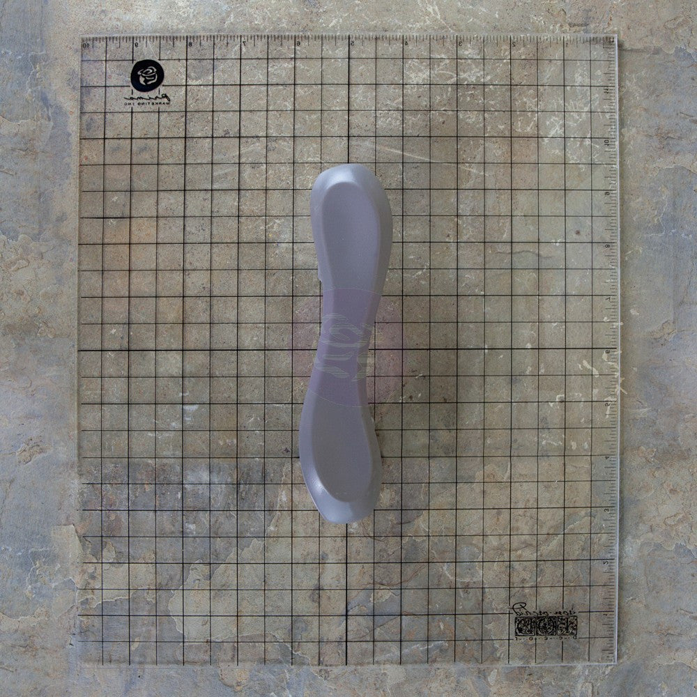 Prima Iron Orchid LARGE STAMP BLOCK 10"X12" 1pc