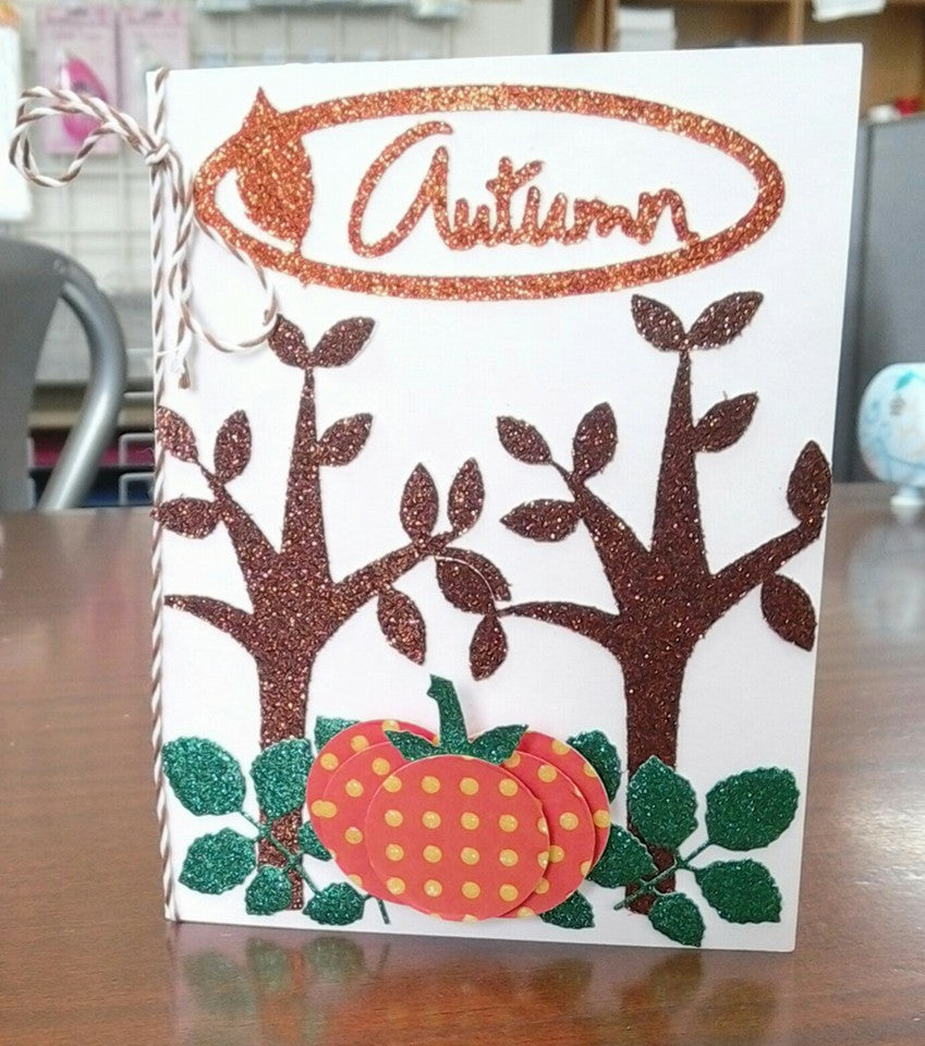 Best Creation GLITTER AUTUMN 12"X12" Paper