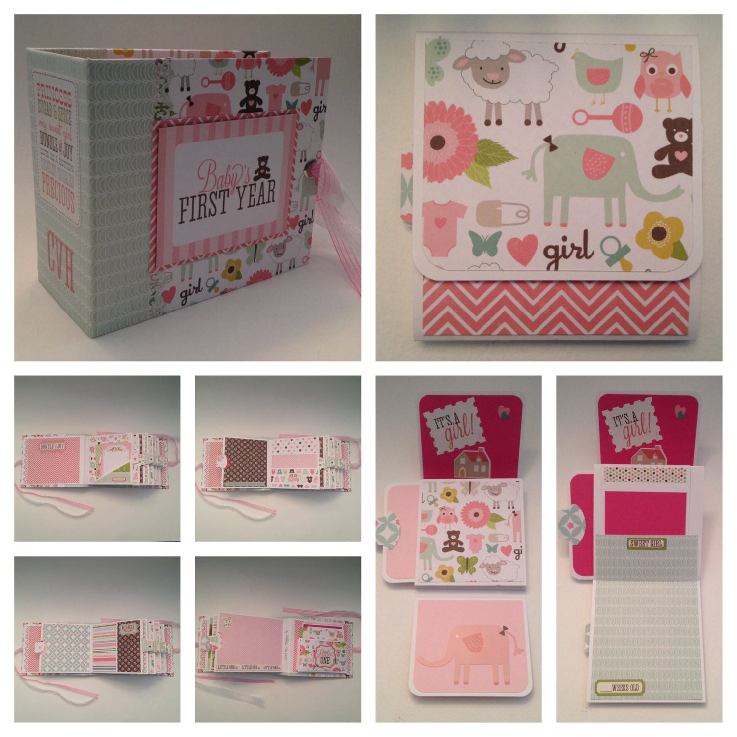Echo Park Bundle Of Joy BABY GIRL 12"X12" Kit