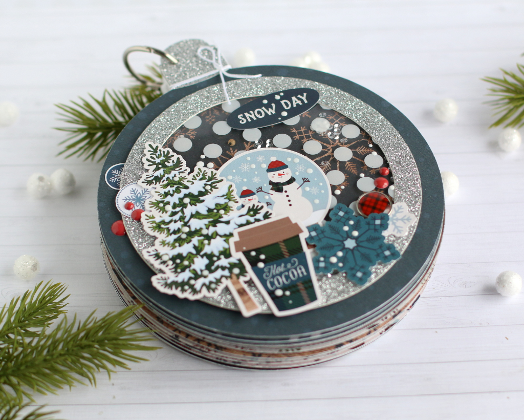 Carta Bella 6"x12" LET IT SNOW Chipboard Accent Sticker 46 pc Scrapbooksrus