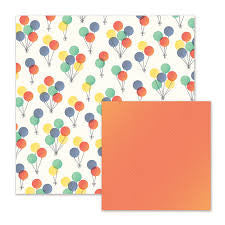 WeRM CAKES AND CANDLES 12"X12" Scrapbook Paper - Scrapbook Kyandyland
