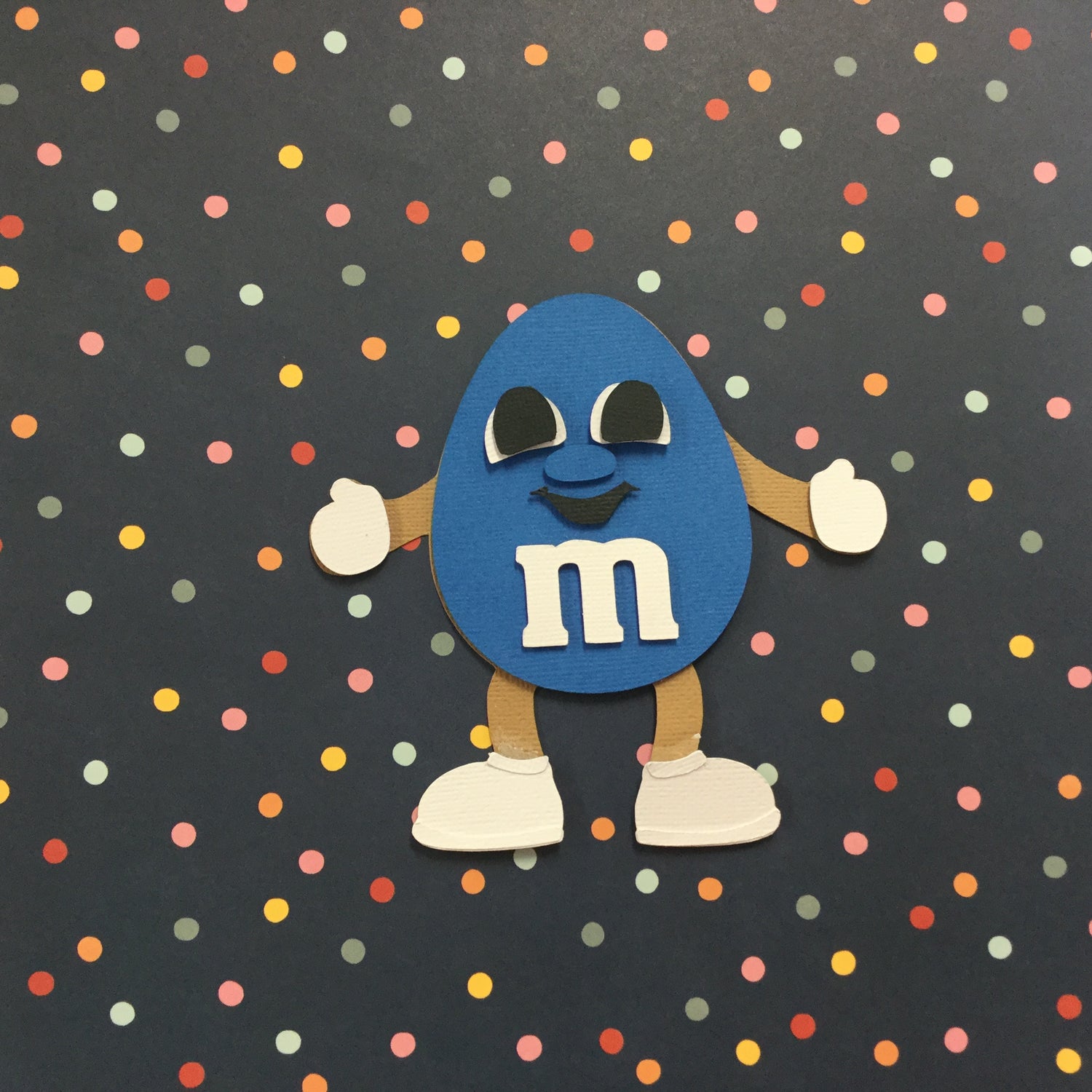 Las Vegas M&M’s RED PEANUT Custom DieCut Discontinued Scrapbookrus