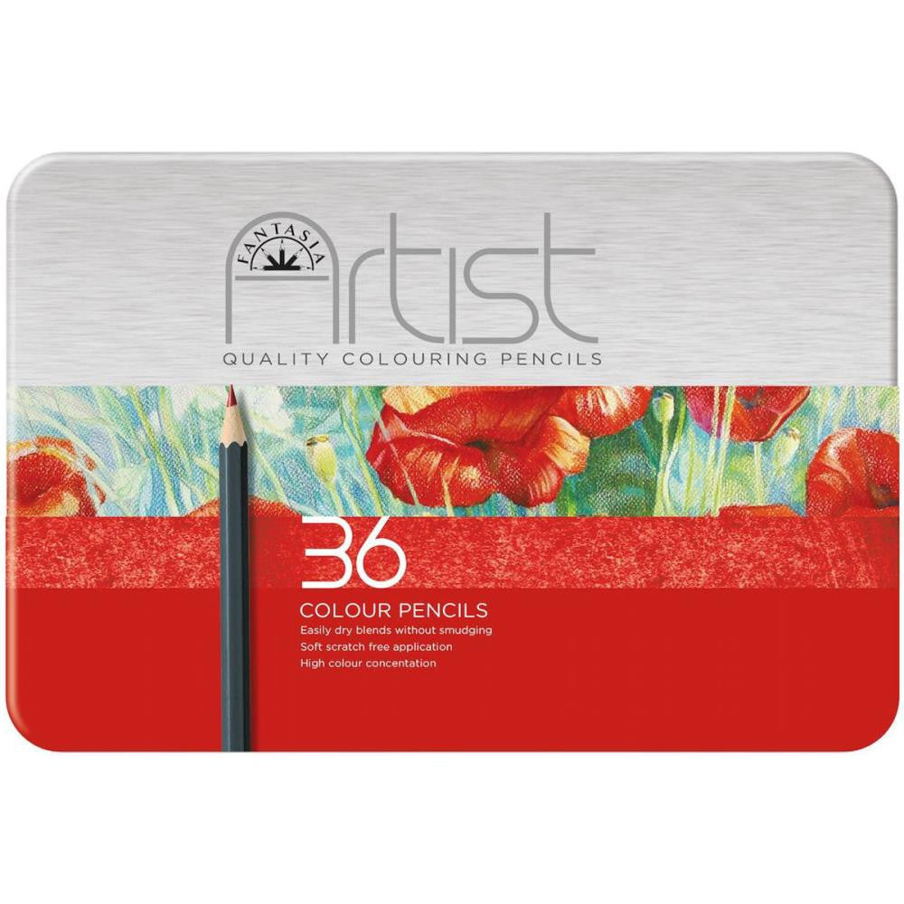 Pro Art FANTASIA Premium Colored Pencil Set 36pc 7" pencils - Scrapbook Kyandyland