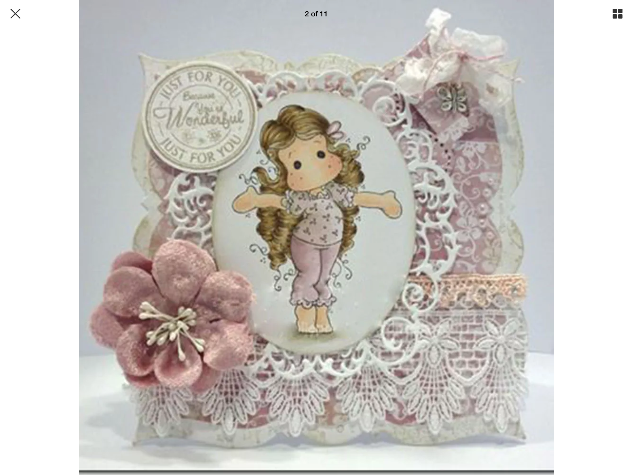 Magnolia TIPTOE TILDA Sample Scrapbooksrus