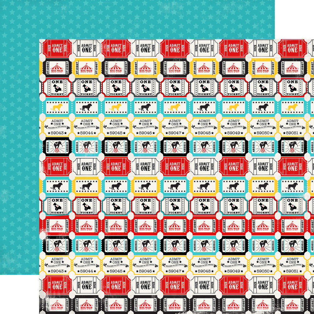 Carta Bella CIRCUS PARTY 12"X12" Scrapbook Paper Kit