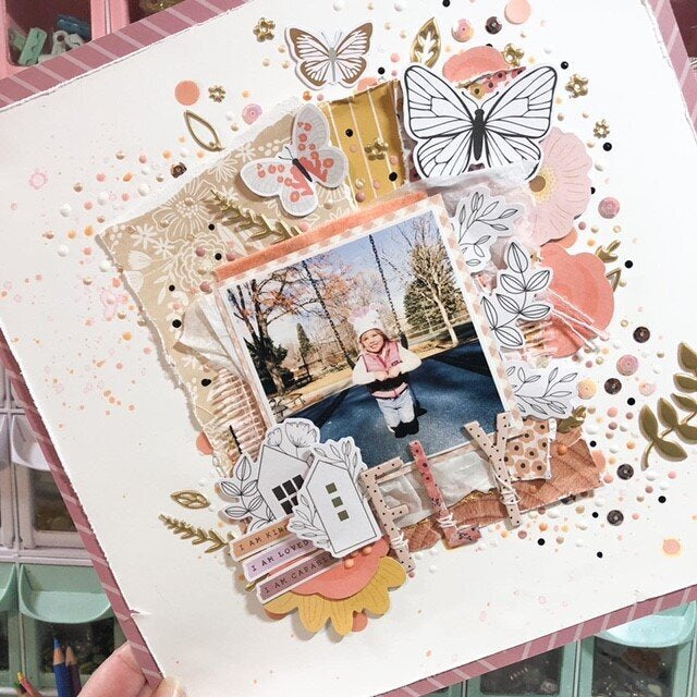 Jen Hadfield PEACEFUL HEART 12"X12" Paper Pad 48pc