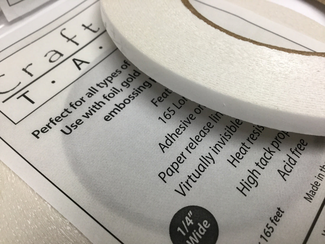 Crafters Tape 1/4" Double Sided Adhesive Tape 165 ft Scrapbooksrus