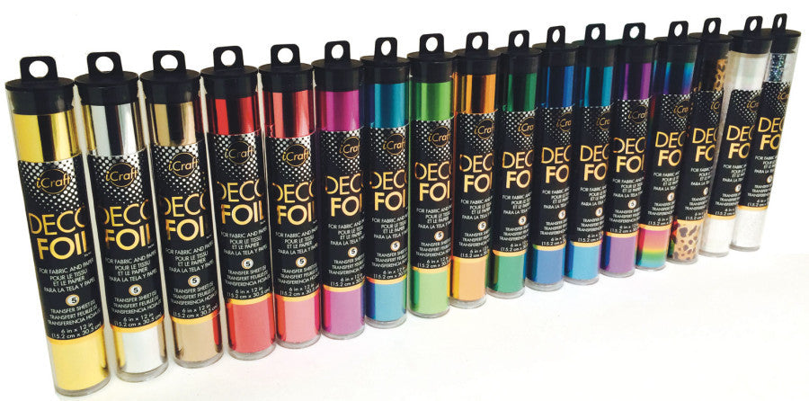 Thermoweb DECO FOIL Transfer Sheets 6"X12" 5pc - Scrapbook Kyandyland