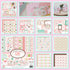 Echo Park SWEET BABY GIRL 12"X12" 13pc. Scrapbook Kit Scrapbooksrus