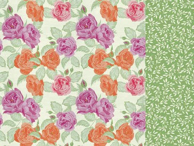 Kaisercraft FLORA DELIGHT Scrapbook Kit 12"X12" 9pc