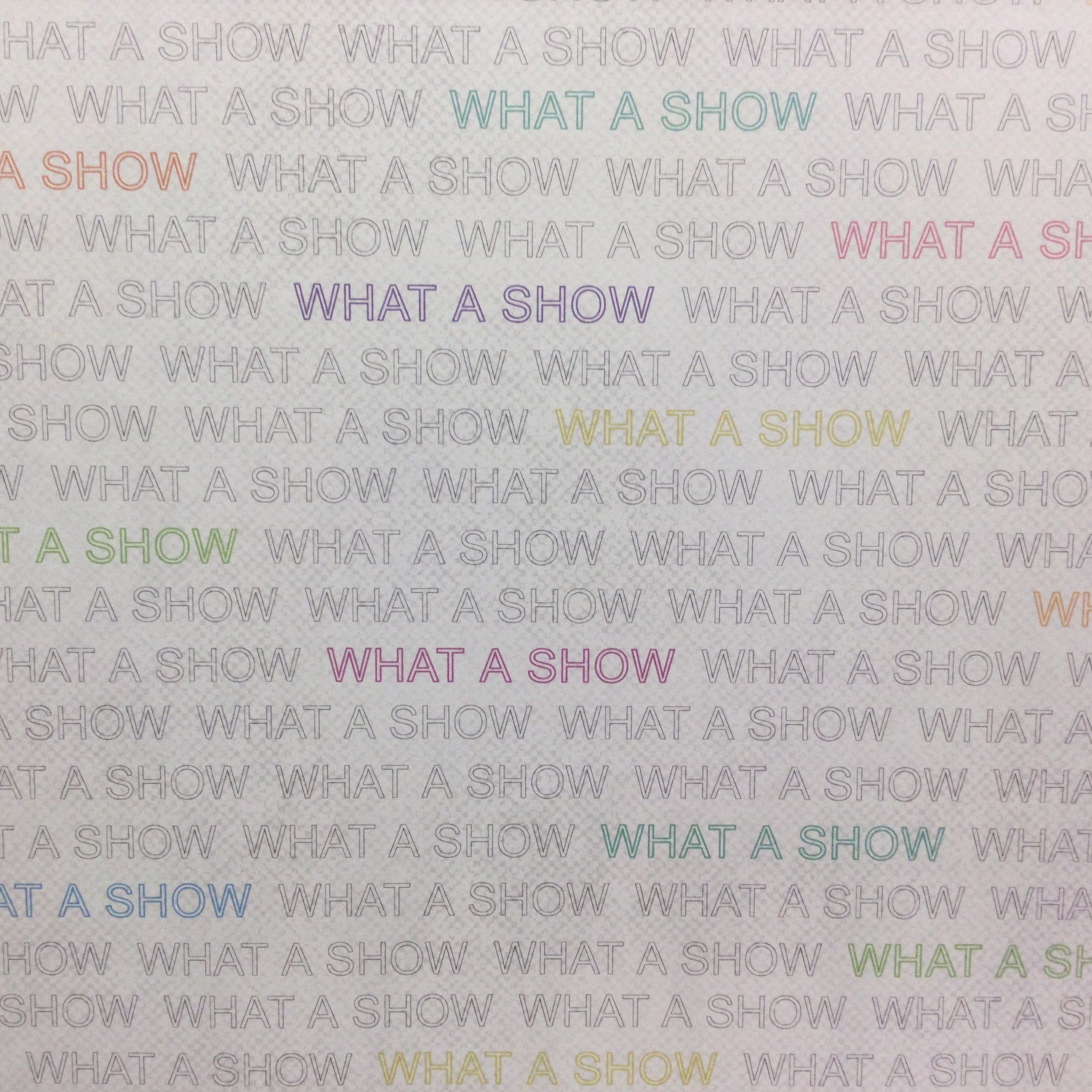 WHAT A SHOW 12X12 Scrapbook Paper Scrapbooksrus