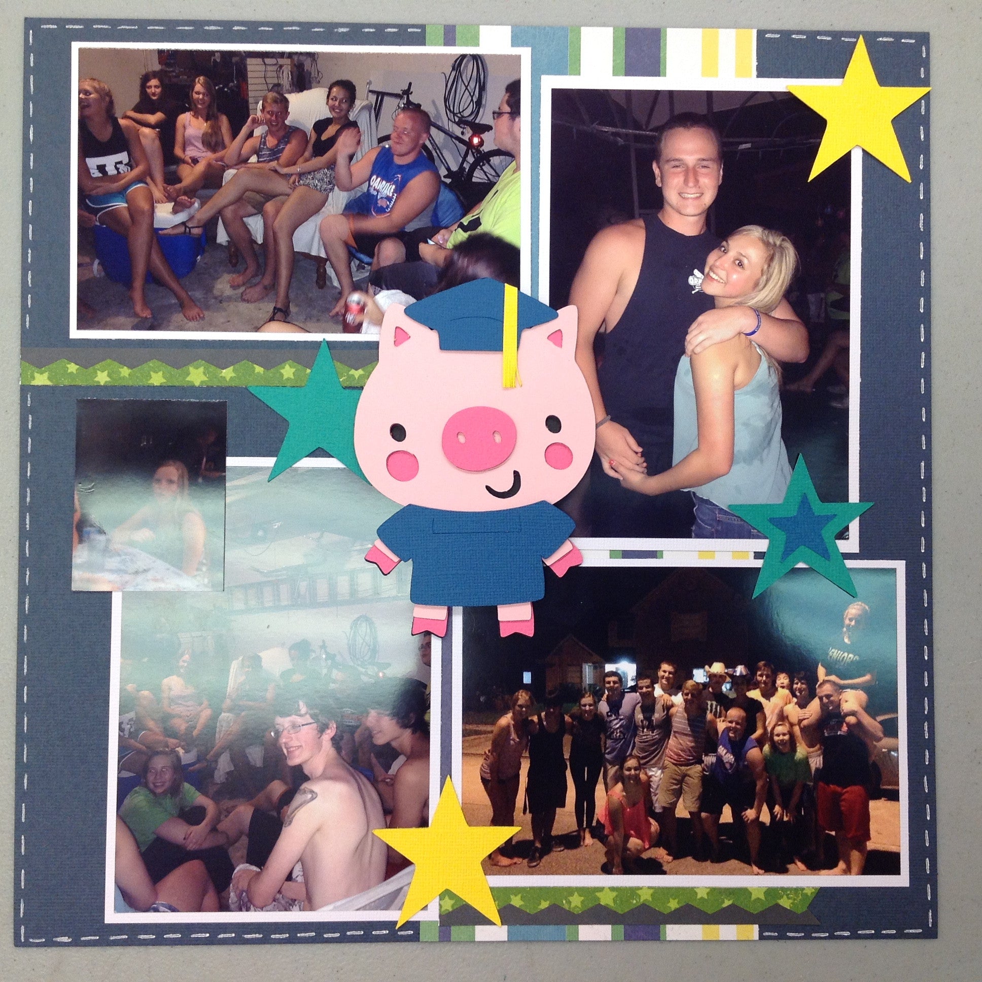 CUSTOM 20 PAGE SCRAPBOOK ALBUM 12"X12" Scrapbooksrus Scrap for Hire