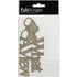 Fabscraps WHAT A VIEW Die-Cut Grey Chipboard Word - Scrapbook Kyandyland