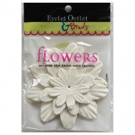 Eyelet Outlet & Brads Paper FLOWERS 40 pc – Scrapbooksrus