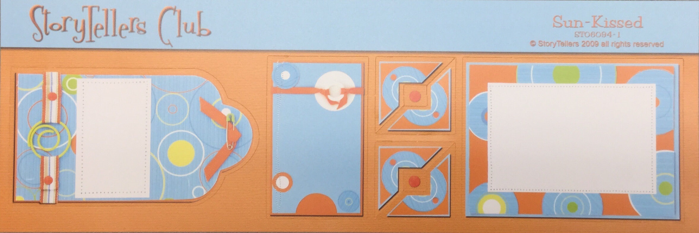 StoryTellers SUN KISSED 4-1 DIECUTS 3"X13" Scrapbooksrus