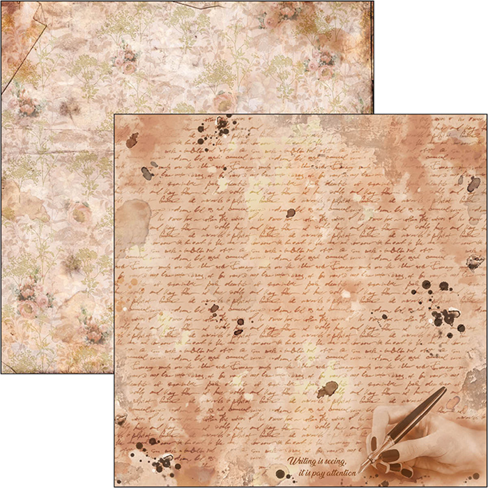 Ciao Bella THE MUSE Paper Pad 12 Sheets Scrapbooksrus