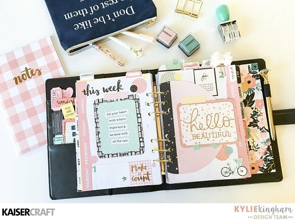 Kaisercraft Daydreamer YOLO 12"X12" Scrapbook Sheet Scrapbooksrus