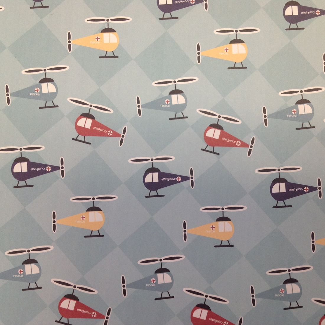 Three Bugs In A Rug To The Rescue IN THE AIR 12"X12" Paper