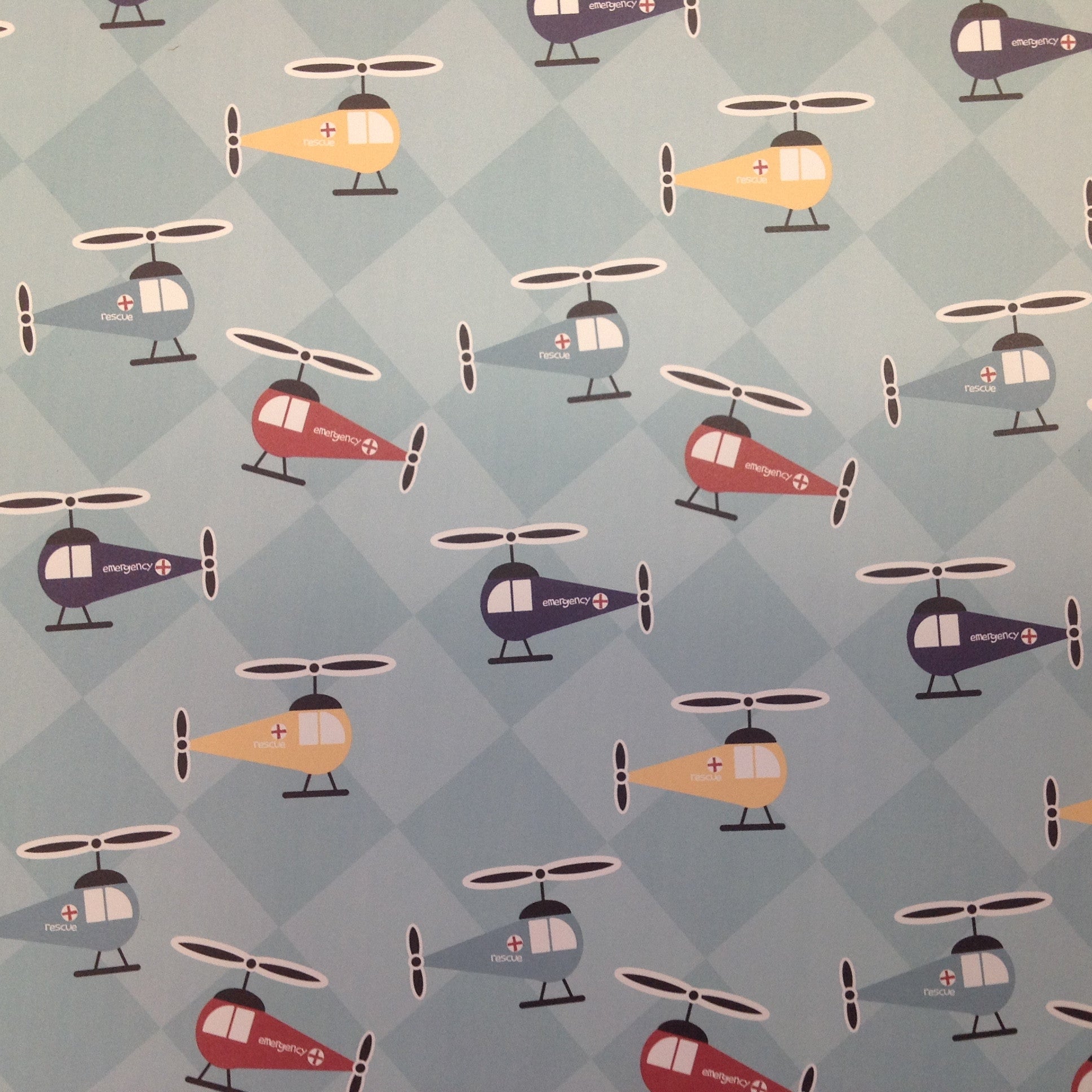 Three Bugs In A Rug To The Rescue IN THE AIR 12"X12" Paper