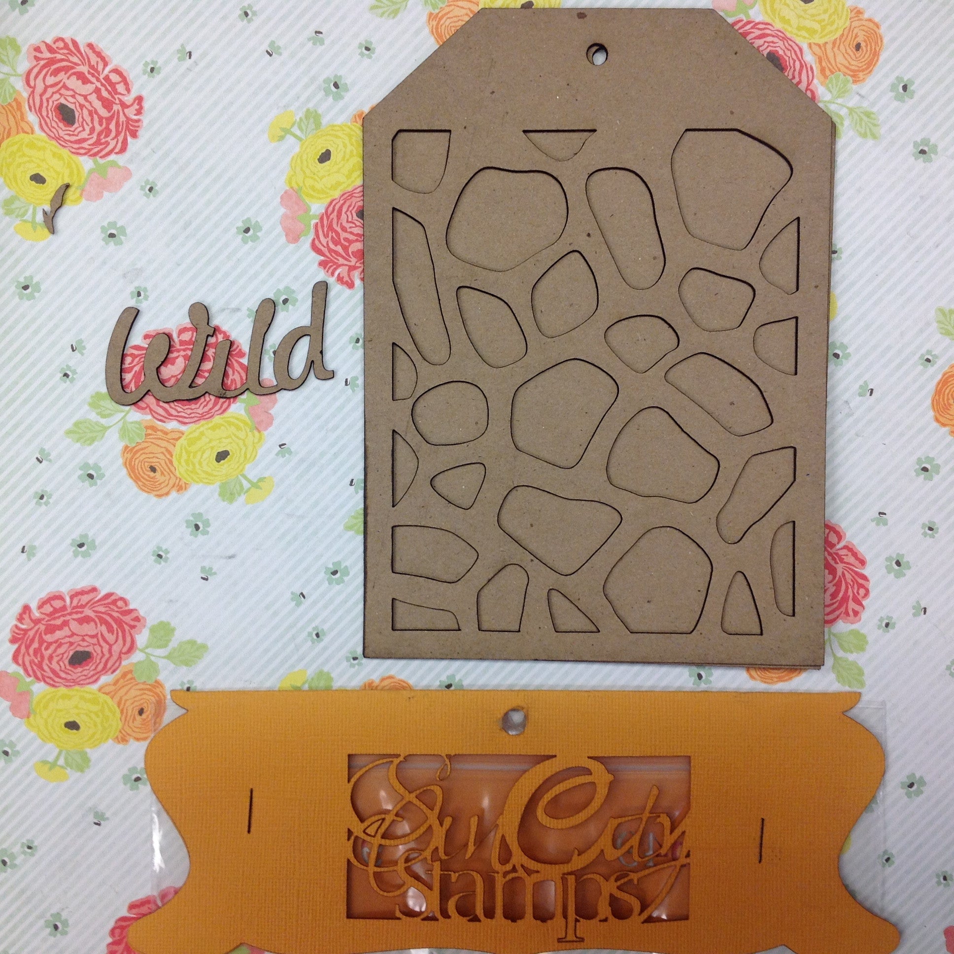 Sin City Stamps MUSHROOMS Chip Board Album 5"X7" - Scrapbook Kyandyland