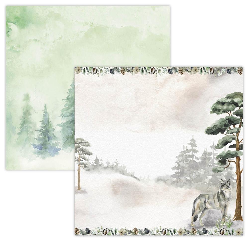 Studio Light Essentials WINTER GARDEN 12”x12” Scrap Scrapbook Paper