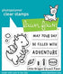 Lawn Fawn LITTLE DRAGON Clear Stamps 3"X2" 10pc Scrapbooksrus