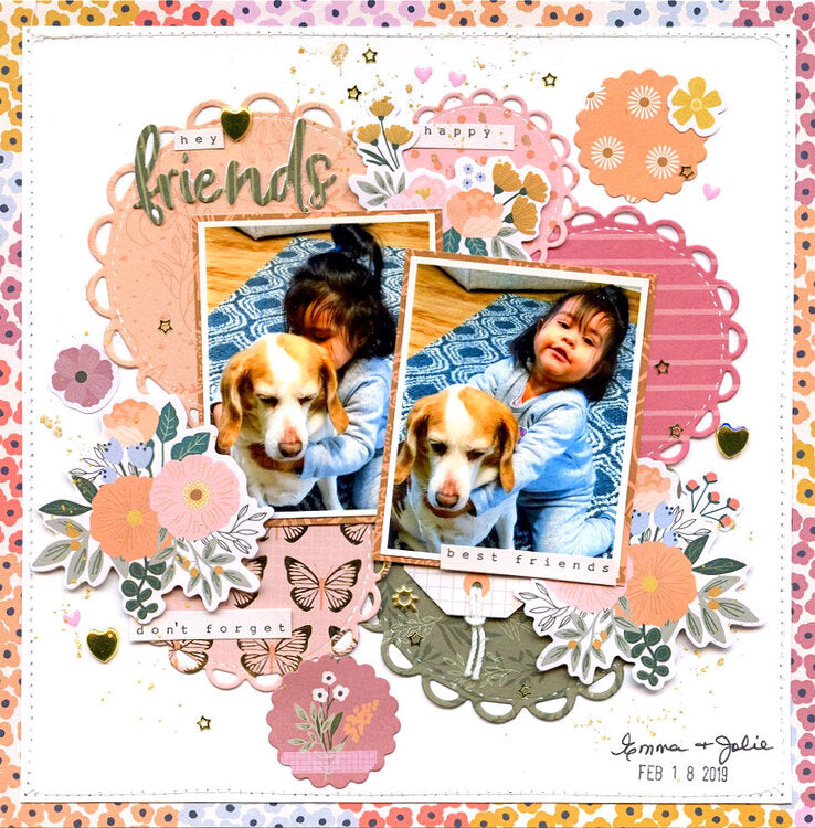 Jen Hadfield PEACEFUL HEART 12"X12" Paper Pad 48pc