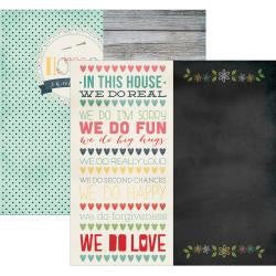 Simples Stories HOMESPUN 6"X12" Page Elements - Scrapbook Kyandyland