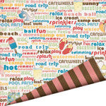 Best Creation A SHORE THING 12X12 Scrapbook Paper - Scrapbook Kyandyland