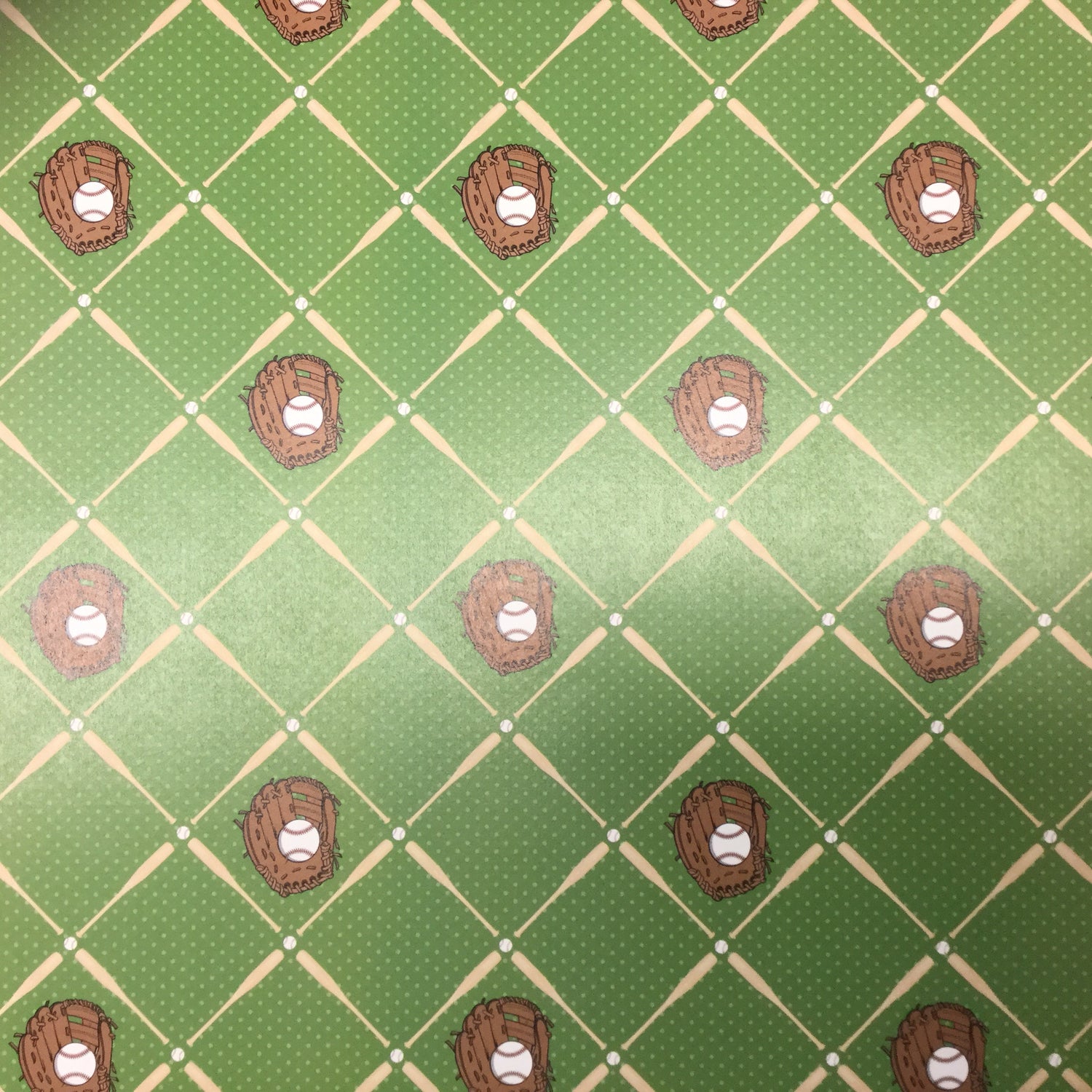 BASEBALL LIFE KIT 12"X12" Scrapbook Paper 12 Sheets