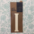 Scrapbooksrus Papermania Bare Basics Wooden Adhesive LETTER I Wood Scrapbooksrus