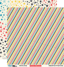 October Afternoon TREASURE MAP Collection 12"X12" Paper - Scrapbook Kyandyland