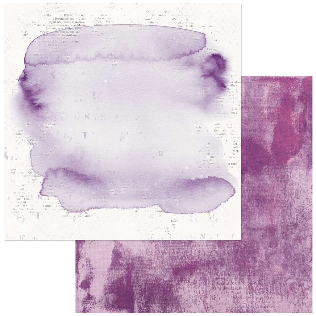 49 and Market ArtOptions PLUM GROVE COLORED FOUNDATIONS 12x12 Scrapbook Collection Paper Pack