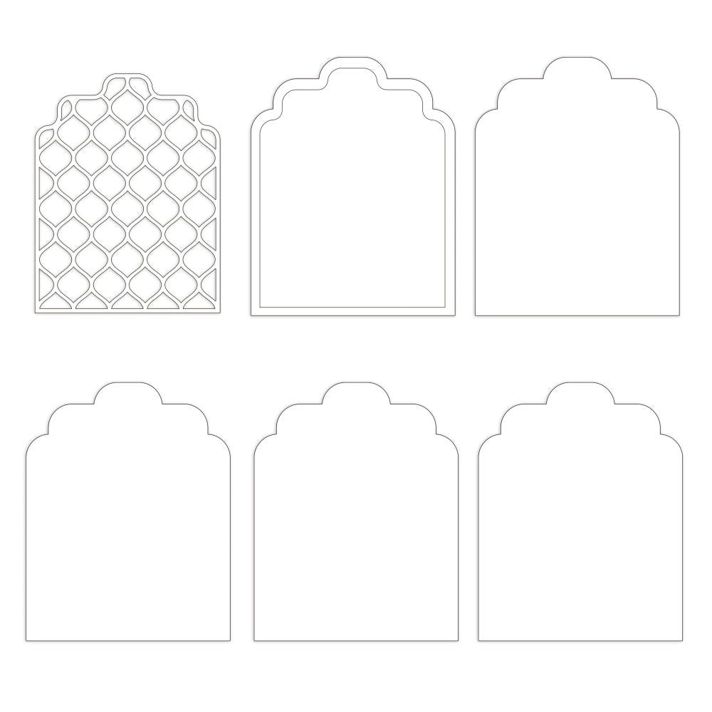 P13 Light Chipboard Mini Album LET YOUR CREATIVITY BLOOM 12”