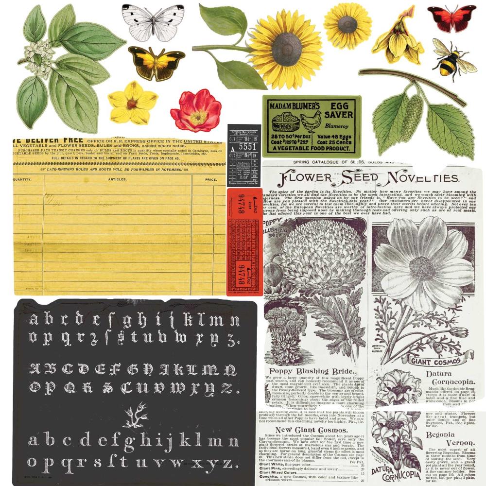 49 and Market Vintage Artistry COUNTRYSIDE 12"X12" Scrapbook Collection Pack