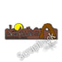 ARCHES NATIONAL PARK Title Travel Laser Cuts 3"X 9" 1pc - Scrapbook Kyandyland