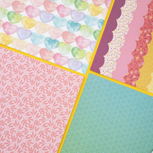 Paige Evans BLOOMING WILD 12"X12" Scrapbook Paper Pad 48pc Scrapbooksrus