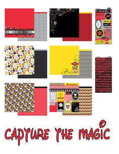 Moxxie CAPTURE THE MAGIC Collection 12"X12" Paper - Scrapbook Kyandyland