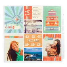 Scrapbook Layout WeR Memory JET SET Travel 12X12 Scrapbook Album Kit 450pc @Scrapbooksrus