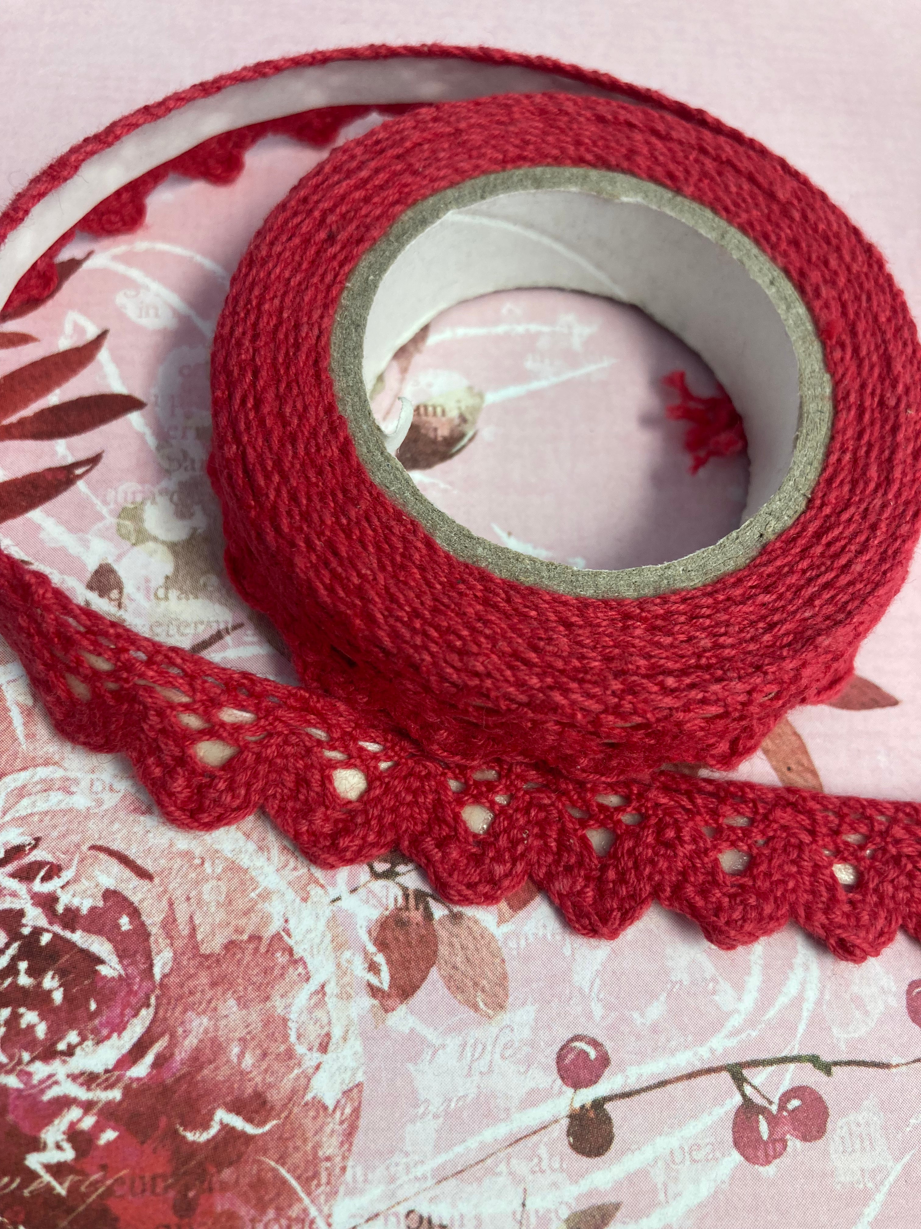 FABRIC TAPE Adhesive Ribbon Rolls Scrapbooksrus