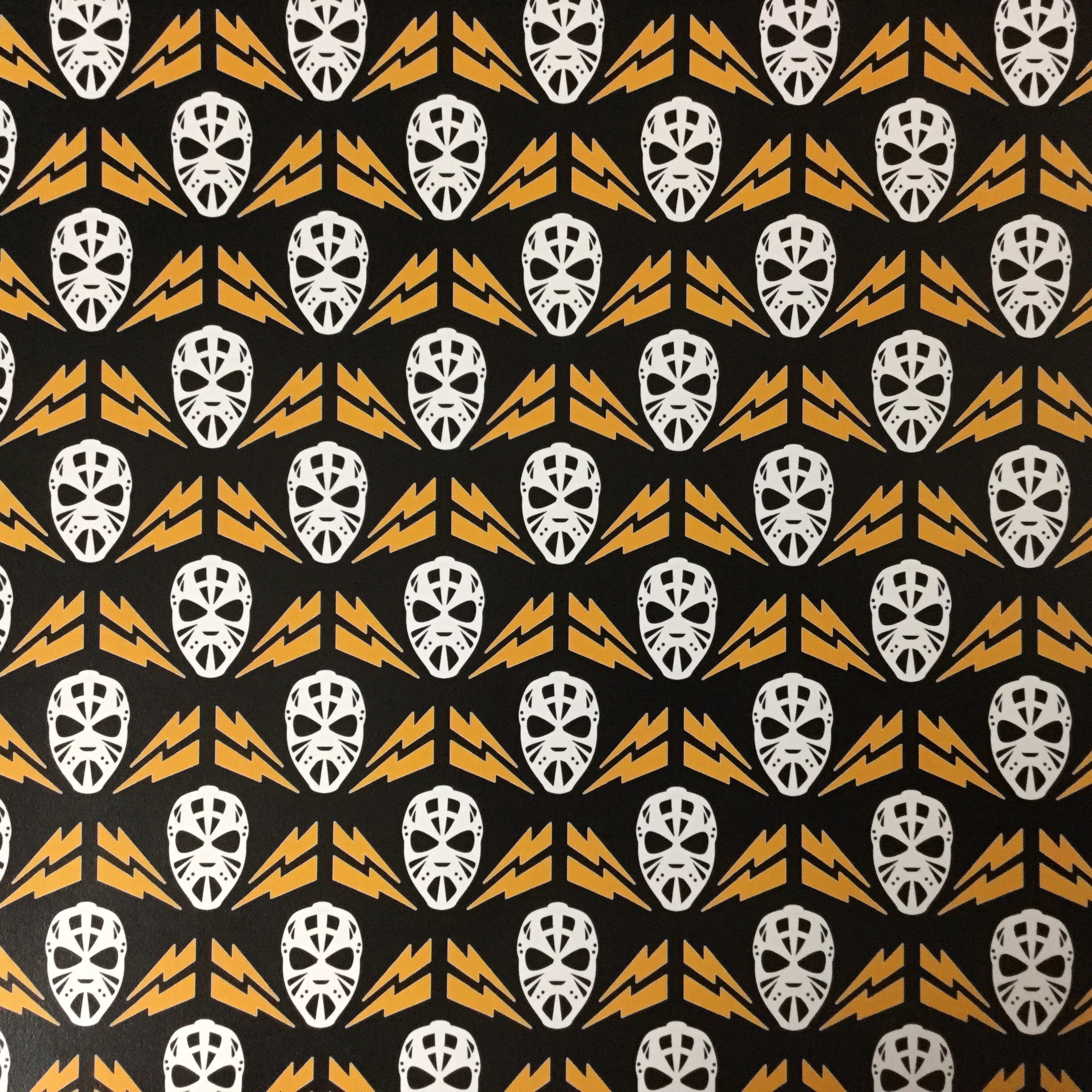 Golden Knights PRIDE HOCKEY KIT Yellow 12"X12" Scrapbook Paper 12 Sheets